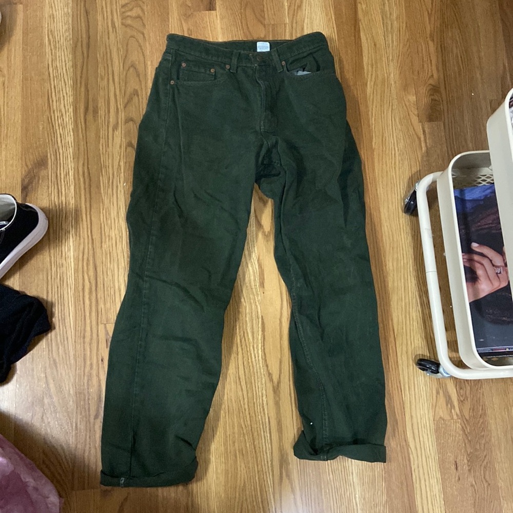 Levi green jeans